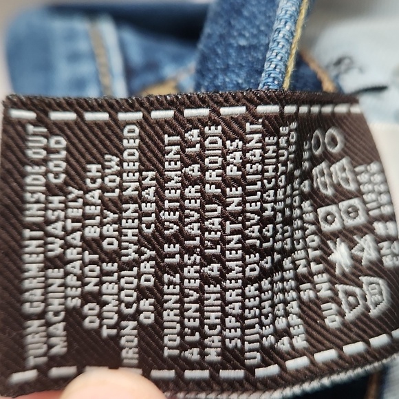 7 for All Mankind Carsen Straight Leg Jeans - Picture 7 of 8